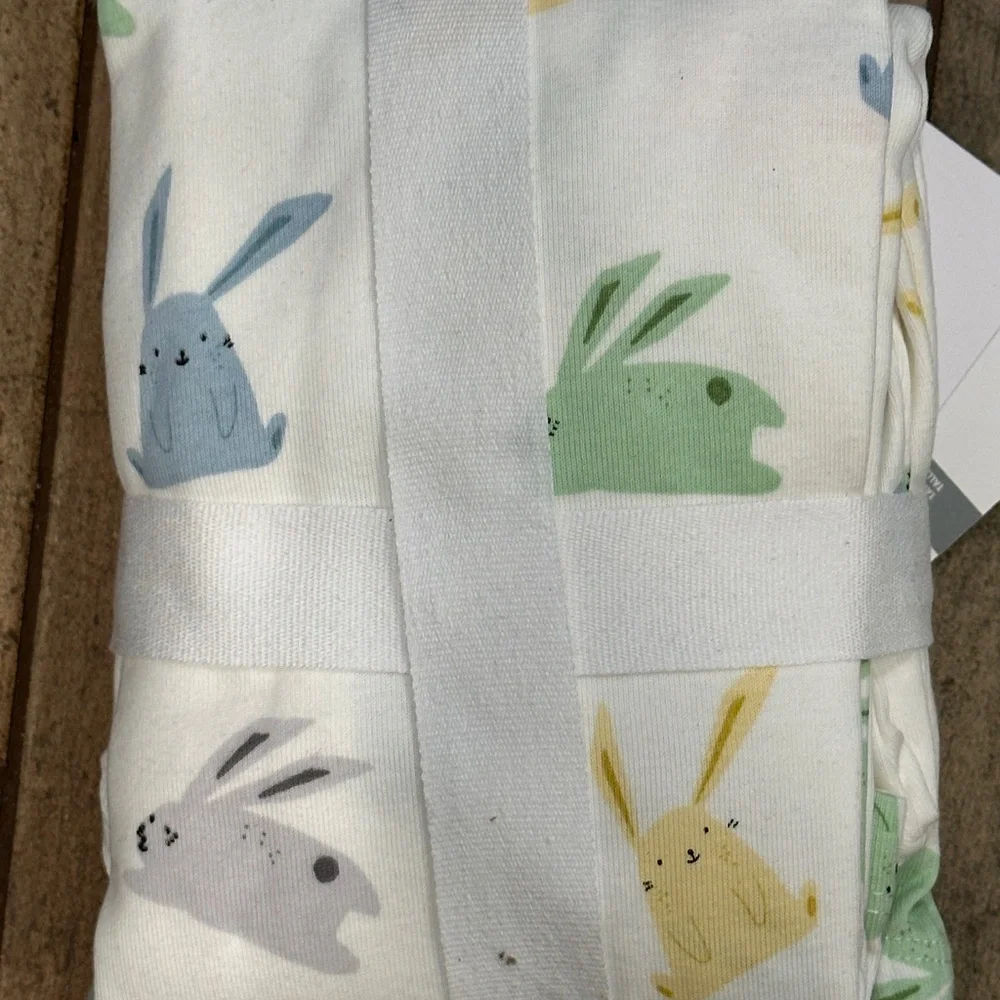 Modern Bunny Organic Cotton Pajama Set-PBK